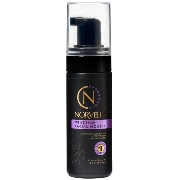 Mousse autobronceadora facial sin sol Norvell Venetian, 50 ml