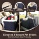 thumbnail image 4 of Asiento para mascotas Snoozer Lookout I talla S negro acolchado, 4 of 9