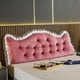 thumbnail image 3 of Cojin Cabecera Respaldo De Cama Almohada De Terciopelo, 3 of 4
