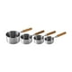 thumbnail image 3 of Juego De Tazas Medidoras De 4 Piezas De Acero Inoxidable Apilables Para Cocinar Arroz Con Leche, 3 of 3