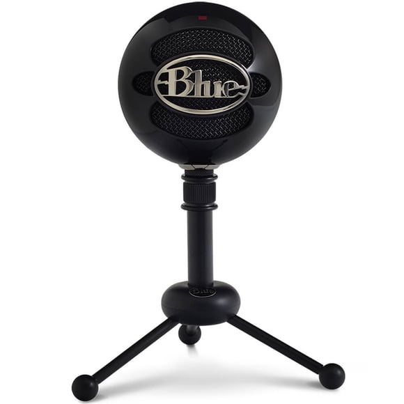 Micrófono USB Logitech Blue Snowball de Doble Patrón Negro