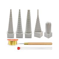 Ioensy - Mandril Para Envolver Alambre, Fabricación De Joyas, Bucles De Alambre, Herramientas Para Bucles De Alambre