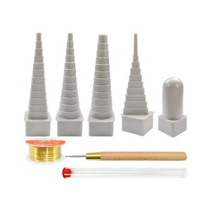 Ioensy - Mandril Para Envolver Alambre, Fabricación De Joyas, Bucles De Alambre, Herramientas Para Bucles De Alambre