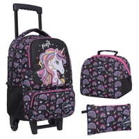 Head - Pack Con Carro Bakan 2024 Unicornio Arcoiris Negro