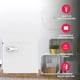 thumbnail image 3 of Refrigerador compacto Frigidaire Retro de 1.6 pies cúbicos con enfriador blanco, 3 of 6