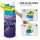 thumbnail image 4 of Auto de carreras Botella de Agua con Tapa Pop Top de Un Toque, Acero Inoxidable, a Prueba de Fugas, para Deportes, Botella Infantil azul 12 oz, 4 of 6