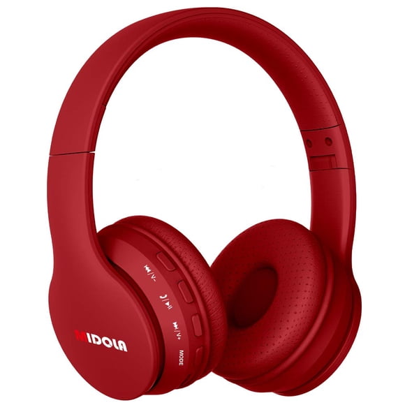Auriculares Kids Bluetooth 5 3 Inalámbricos 60h Play Rojos