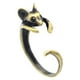 thumbnail image 1 of Anillo De Apertura En Forma De Ratón De Moda Joyas Ajustables Novedad Hombres Y Mujeres Regalo Bronce, 1 of 5
