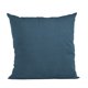 thumbnail image 1 of Cojín Plutus Brands Plutus Navy Solid Shiny Velvet, 1 of 5