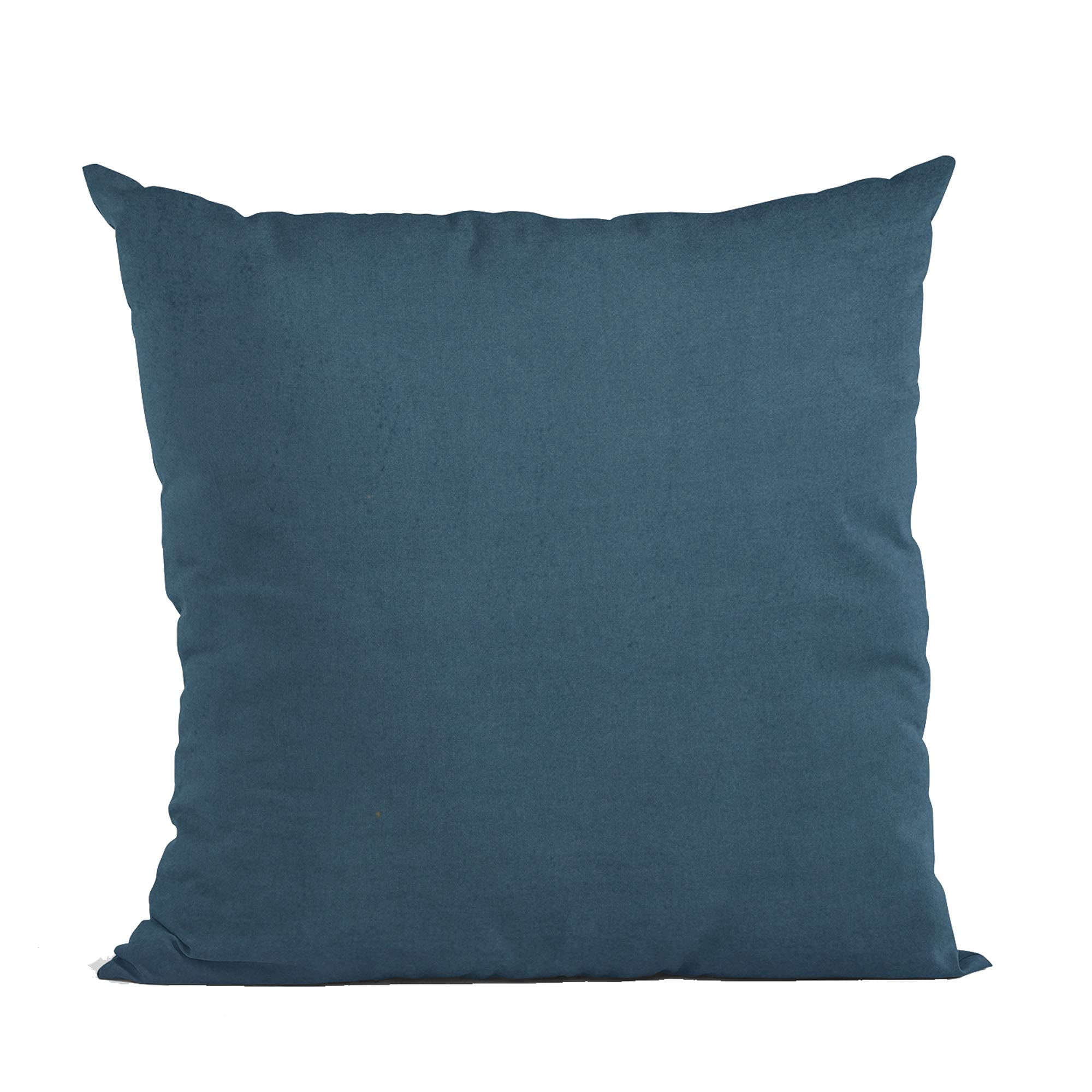 Cojín Plutus Brands Plutus Navy Solid Shiny Velvet