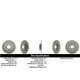 thumbnail image 2 of Disco Freno para auto Mazda 323 1998-2003 Trasero, 2 of 2