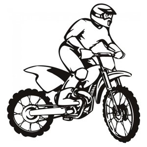 Rienda Libre Graphics - Decomural Scrambler Motorsport Motorbike Ws-15339