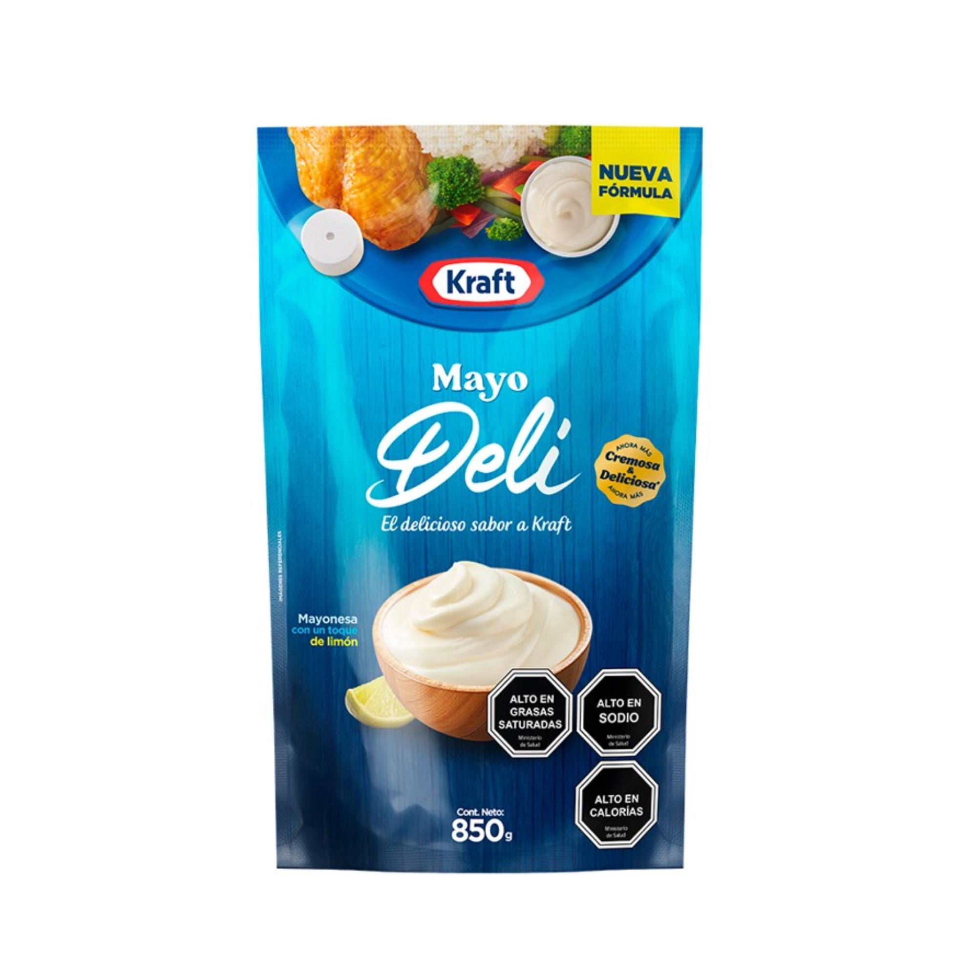 Mayonesa Deli Doypack 850 g Kraft