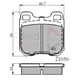 thumbnail image 1 of Pastillas Freno para auto ALLIED NIPPON ADB0741, 1 of 3