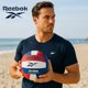 thumbnail image 3 of Camiseta de natación de manga larga Rash Guard Reebok para hombre, UPF 50+, azul, 3 of 7
