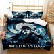 thumbnail image 5 of Horror TV Shows Wednesday Addams Bedding Set Boys Girls Twin Queen Size Duvet Cover Pillowcase Bed Kids Adult, 5 of 5