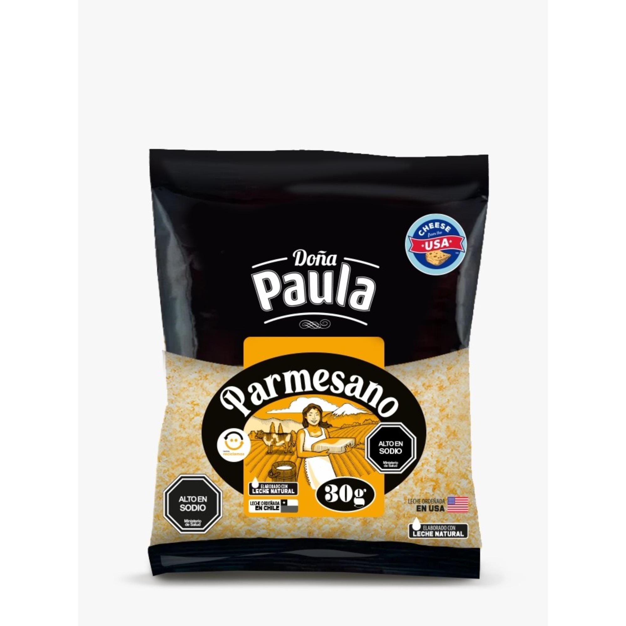 Queso Parmesano Rallado 30 g Doña Paula