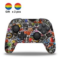 Funda Protectora Silicona Aaronmei Switch Pro Con Capuchón Para Joystick