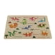 thumbnail image 4 of Rompecabezas de clavija de madera preescolar educativo Montessori Toy Dinosaur, 4 of 5