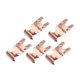thumbnail image 1 of 5 Clips Metálicos Para Colgar Ropa, Para Colgar Ropa, Para Colgar Ropa, Cestas, Color Rosa, 1 of 5