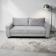 thumbnail image 1 of Sofa Cama Multifuncional Felpa Gris Claro, 1 of 3