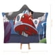 thumbnail image 2 of George se Encoge Manta Capa con Capucha Anti-Bolitas, Manta de Lana Ártica Suave, Manta Portátil de Felpa Ligera y Lujosa, Poncho para Siesta en Casa y Oficina, 100*130cm, 2 of 6