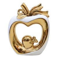 Genérico - Figura Decorativa Manzana Minimalista Adorno Estatua Jhn