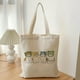 thumbnail image 1 of Cute Cat Eco-Friendly Canvas Luggage Bag: The Perfect Gift for Kids on Children's Day!, 1 of 5