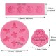 thumbnail image 2 of Moldes de silicona DAOGUAUNG D610, 4 piezas, abeja, 2 of 3