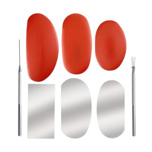 Magideal - Costillas De Arcilla De Cerámica, Herramienta De Escultura De Arcilla De Cerámica, Herramientas De Alfarería Prácticas Y 2 Uds. De Alfileres De Arcill