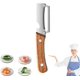thumbnail image 1 of Pelador verduras multifunción cero enganches madera 3 uds caña azúcar, 1 of 7