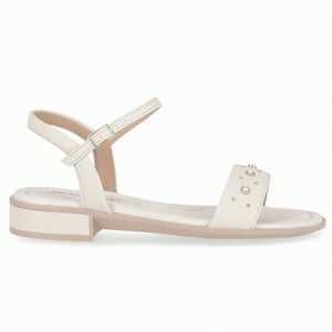 Sandalia Mujer Crema/Strass Taila 68 Piccadilly