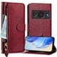 thumbnail image 2 of FOXDOCK Funda Tipo Cartera para Huawei Pura 80 Cuero PU con Cremallera y Correa de Muñeca, Ranuras para Tarjetas, Soporte Plegable, Cierre Magnético, 2 of 5