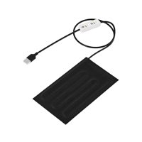 Magideal - Almohadilla Calefactora Para Terrario Diseñada Como Manta Térmica Eléctrica Esterilla De Calentamiento Cojín Impermeable Y Cama Térmica Para Dragón Ba 10 Cm X 20 Cm