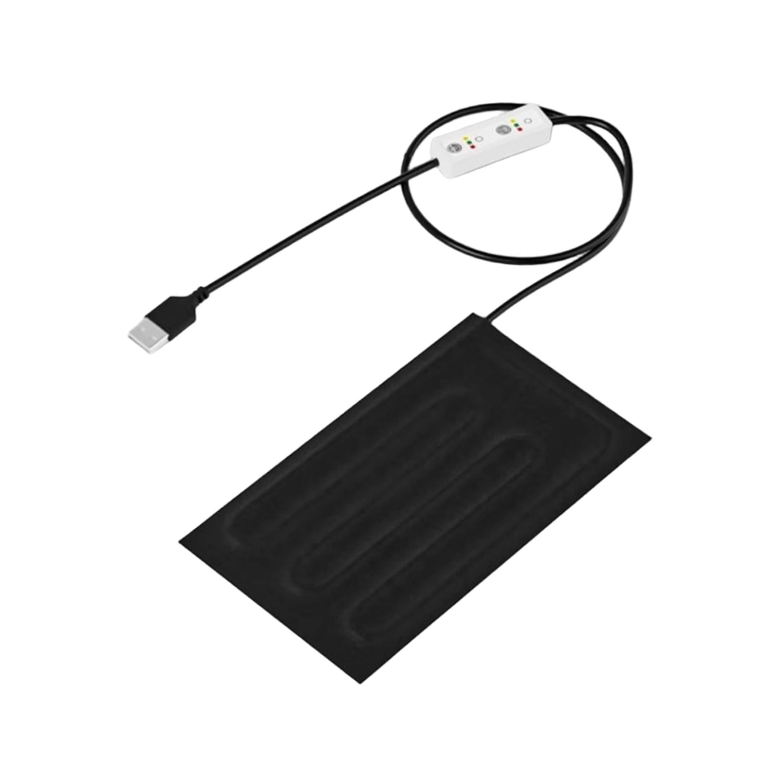 Almohadilla Térmica Para Reptiles, Portátil, USB, Ajustable, Para Tanque, 10 Cm X 20 Cm