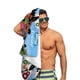 thumbnail image 5 of Bing Toalla de playa de secado rápido con diseño temático, regalo para mujeres y niñas, ideal para cumpleaños, fans, amantes de la música, uso en la playa o al aire libre, 78 × 180 cm, 5 of 6