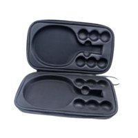 Magideal - Bolsa De Tenis De Mesa, Funda De Paleta De Tenis De Mesa, Bolsa Profesional, Práctica Funda Para Raqueta De Pickleball Para Competición De Entrenamien Gris Con 2 Bandejas