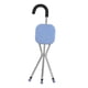 thumbnail image 3 of Bastón Con Silla Plegable Capacidad De 100 Kg Para Personas Mayores Abuela Handicap Azul Claro, 3 of 5