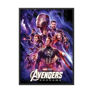 Creango - Cuadro Poster Enmarcado Avengers End Game Decorativo