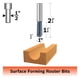 thumbnail image 2 of Broca de punta redonda extendida Bosch 85451M con punta de carburo, 1,27 x 2,54 cm, 2 of 3