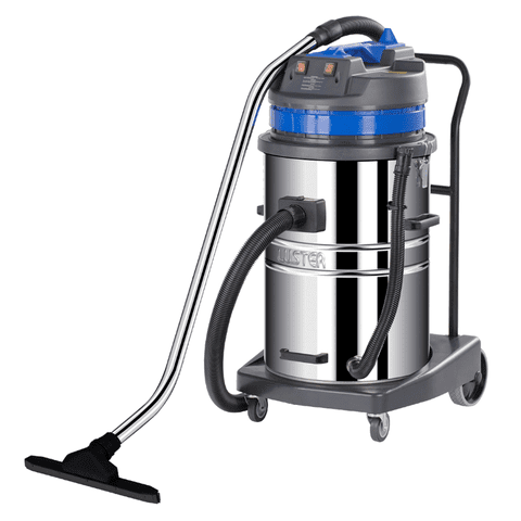 Aspiradora Industrial Polvo Agua 70L 2 Motores Luster Blue-580