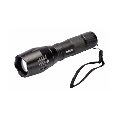 Genérico - Pack 2 Linterna Tactica Recargable T6 Blanco