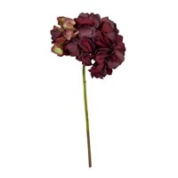 Corel - Hortensia Roja 52Cm Con Textura Realista