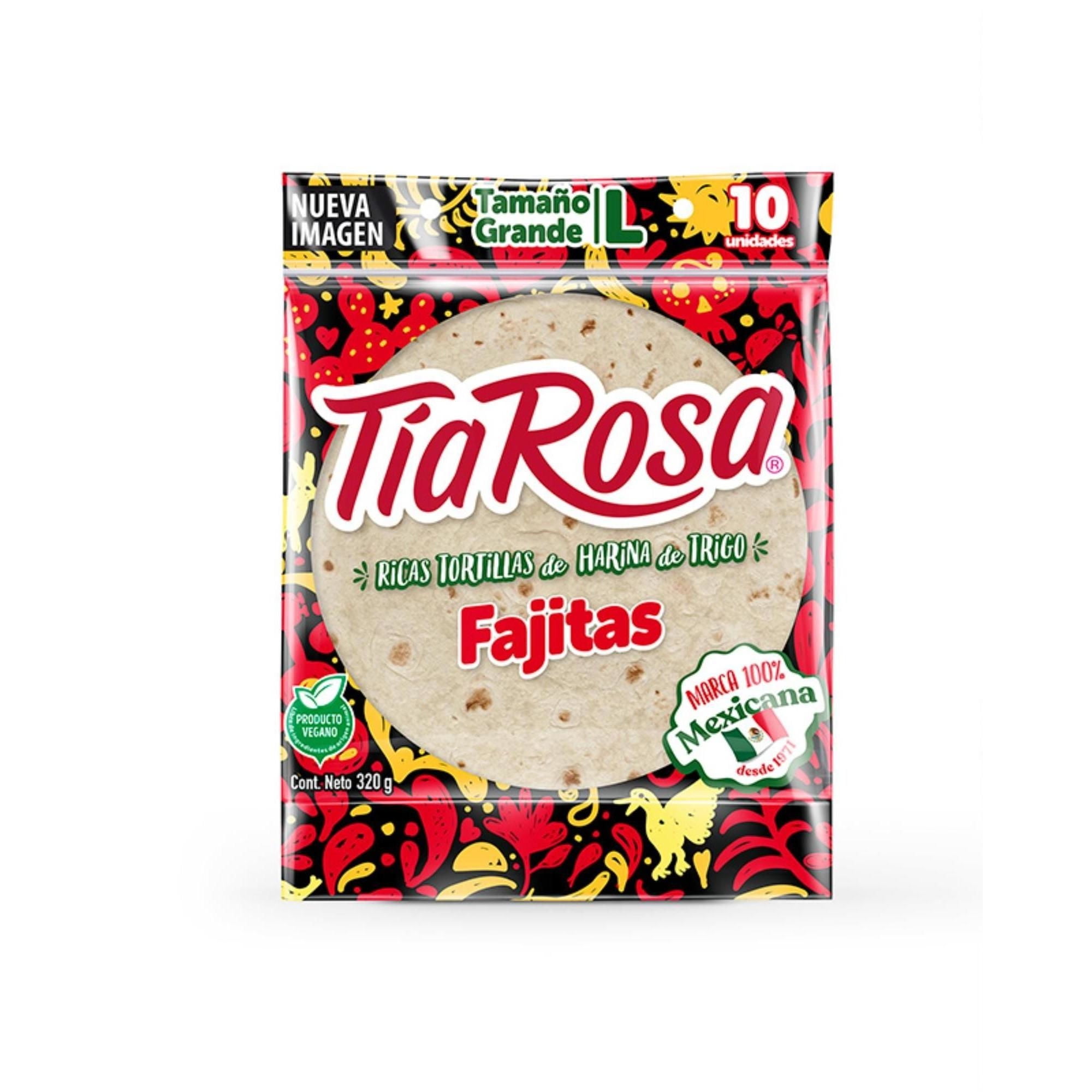 Tortilla Blanca 10 Un 320 g Tia Rosa
