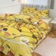 thumbnail image 1 of Pik_achu Print Bedding Set Pattern Duvet Cove Set 3 Pieces 1 Quilt Cover And 2 Pillowcases for Women Men Teens, 1 of 5