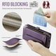 thumbnail image 5 of CaseMe Funda de Cuero para iPhone 17 Pro Max de 6.9 Pulgadas con Billetera [Bloqueo RFID] con Ranura para Billetes con Zíper y 10 Tarjeteros, Correa de Hombro Magnética de Cuero PU Suave para Mujer, 5 of 12