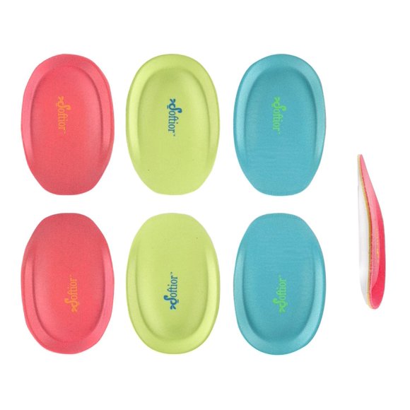 Almohadillas para Talón Softior (L 24‑36 cm) Pack de 3