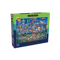 Rompecabezas Buffalo Games Amo Seattle 2000 Piezas 98X67 Cm