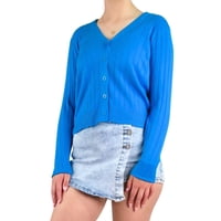 Likeshop - Sweater Mujer Cardigan Botones Otoño Cuello V Diseño 6009