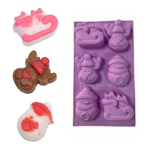 Genérico - Molde De Silicona Molde Navidad Moldes Navideños Reno